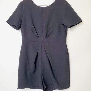 Olive and Oak Black Shorts Romper